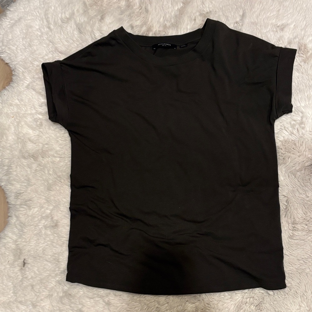 All Saints dark green Short Sleeve Tee